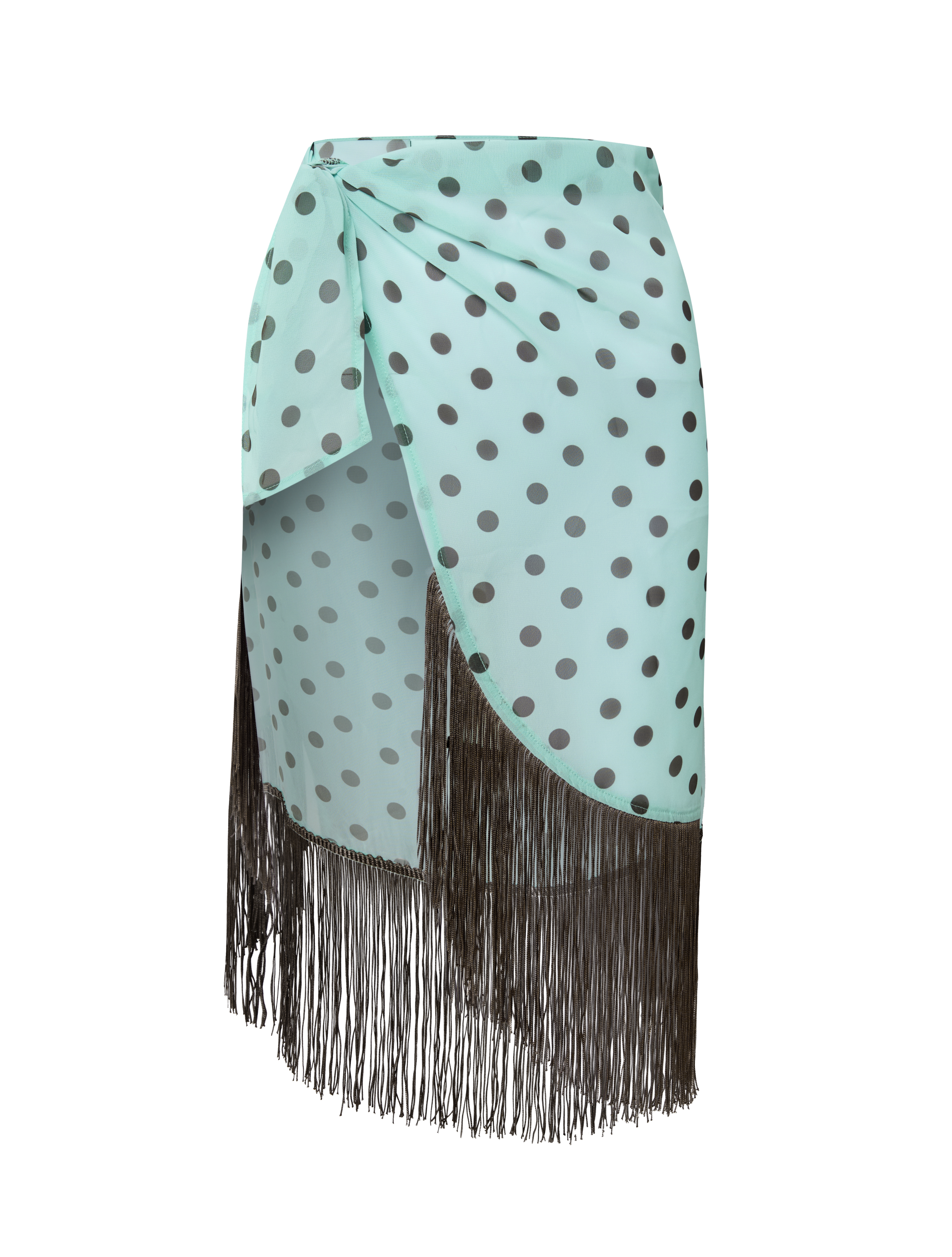 Bruna Tassel Sarong in Teal